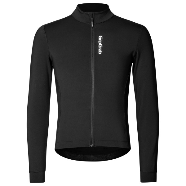 GripGrab - Ride Thermal Long Sleeve Jersey - Radtrikot Gr L schwarz von GripGrab