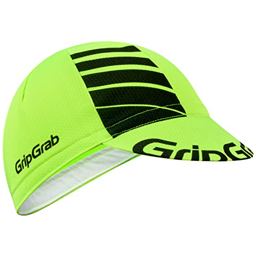 GripGrab Leichte Sommer Cycling Cap UV Schutz Fahrrad Unterhelm Mütze Retro Radsport Mesh Fliegenschutz Fahrradmütze von GripGrab