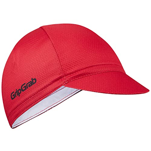 GripGrab Leichte Sommer Cycling Cap UV Schutz Fahrrad Unterhelm Mütze Retro Radsport Mesh Fliegenschutz Fahrradmütze von GripGrab