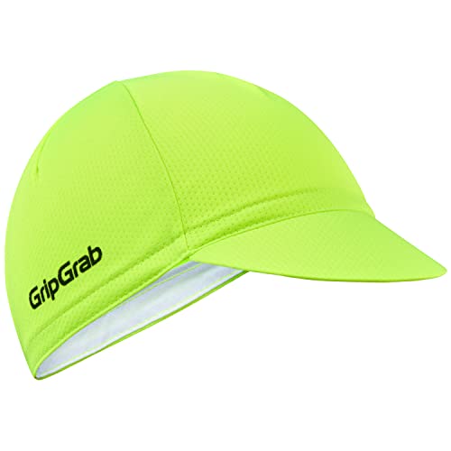 GripGrab Leichte Sommer Cycling Cap UV Schutz Fahrrad Unterhelm Mütze Retro Radsport Mesh Fliegenschutz Fahrradmütze von GripGrab