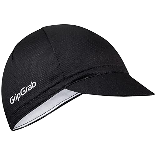 GripGrab Leichte Sommer Cycling Cap UV Schutz Fahrrad Unterhelm Mütze Retro Radsport Mesh Fliegenschutz Fahrradmütze von GripGrab