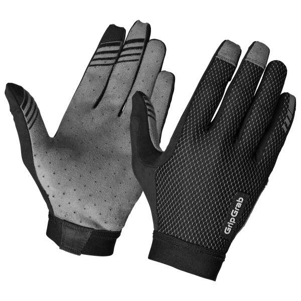 GripGrab - Vertical 2 InsideGrip Full Finger Summer Gloves - Handschuhe Gr M - 9 grau/schwarz GripGrab - Vertical 2 InsideGrip Full Finger Summer Gloves - Handschuhe Gr M - 9 grau/schwarz von GripGrab