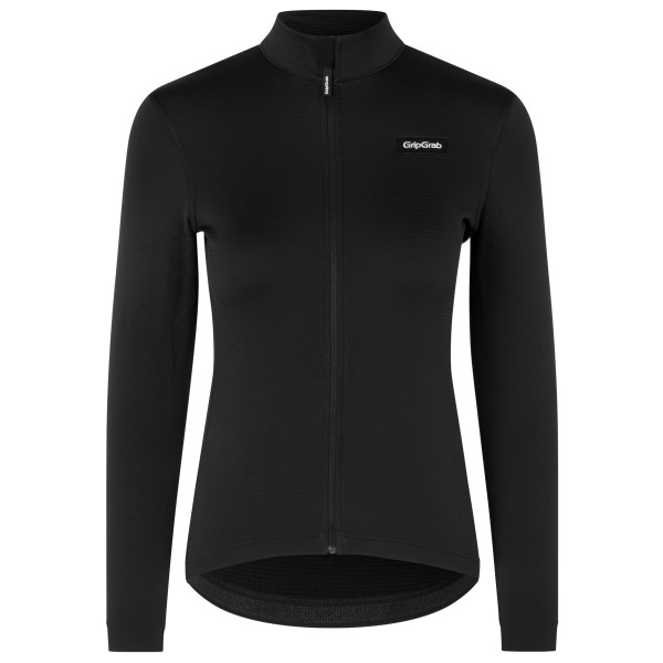 GripGrab - Women's EXPLR Merinotech Thermal L/S Jersey - Radtrikot Gr L schwarz von GripGrab