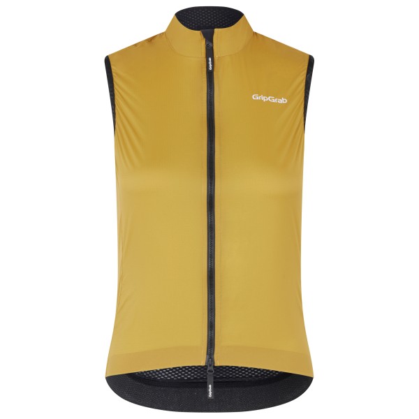 GripGrab - Women's PACR Windproof Lightweight Vest - Fahrradweste Gr XS beige von GripGrab