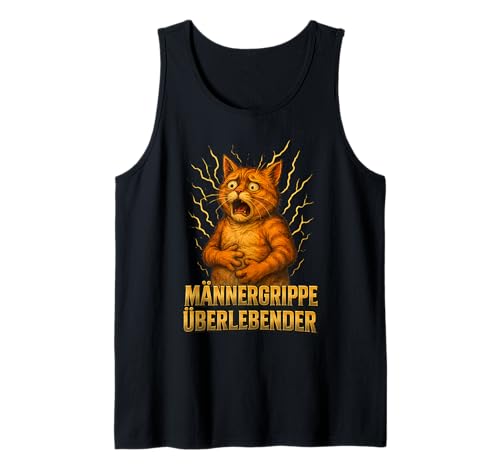Herren Männergrippe Erkältung Schnupfen, Männergrippe Überlebender Tank Top Herren Männergrippe Erkältung Schnupfen, Männergrippe Überlebender Tank Top von Grippe Memes & Designs