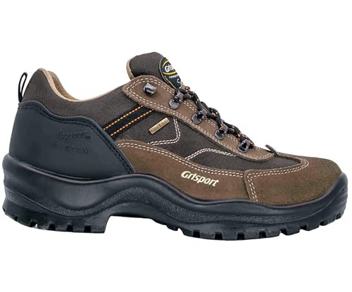 Grisport® Halbschuh Gröden aus Veloursleder mit Cordura® Freizeitschuh Outdoorschuh für Damen & Herren Unisex Arbeitsschuhe wasserabweisend Trekkingschuhe Jagdschuh (Numeric_43) von Grisport