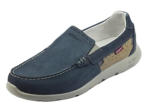 Grisport Active 43908N16 Ocean Mokassins für Herren aus Nubuk, Blau, antistatisch, Ocean, 41 EU von Grisport