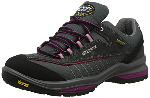 Grisport Damen Lady Nova Trekking-& Wanderhalbschuhe, Pink (Grey/pink), 39 EU von Grisport