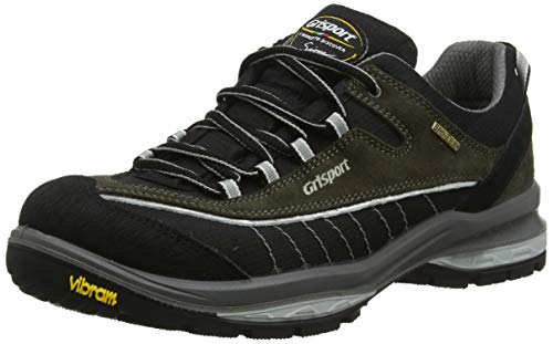 Grisport Herren Latitude Trekking-& Wanderhalbschuhe, Grau (Black/Grey), 40 EU von Grisport