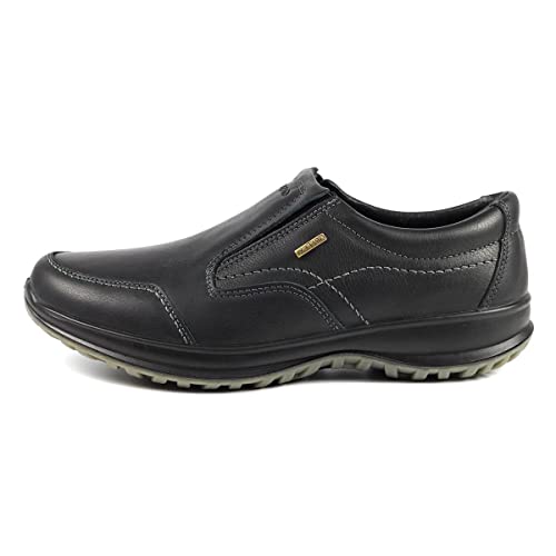 Grisport Herren Melrose Slip-on Schuhe, Schwarz (Black), 47 EU von Grisport