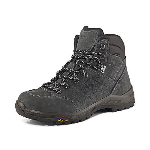 Grisport Hiking Evo High,Damen,Herren,Trekking- und Wanderstiefel,Berg-Schuh,wasserdicht,mittelhoher Schaft,Zehenkappenschutz,Dunkelblau,EU 39 von Grisport