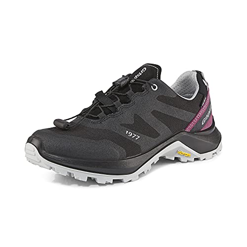 Grisport KRUIS,Damen,Frauen,Trekkingschuhe,Trail-Laufschuhe,Trailrunning-Schuhe,wasserabweisend,Schnellschnürung,Lila,EU 38 von Grisport