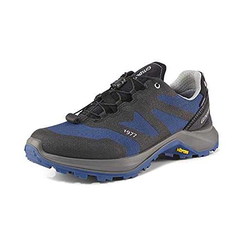 Grisport KRUIS,Herren,Männer,Trekkingschuhe,Trail-Laufschuhe,Trailrunning-Schuhe,wasserabweisend,Schnellschnürung,Blau,EU 44 von Grisport