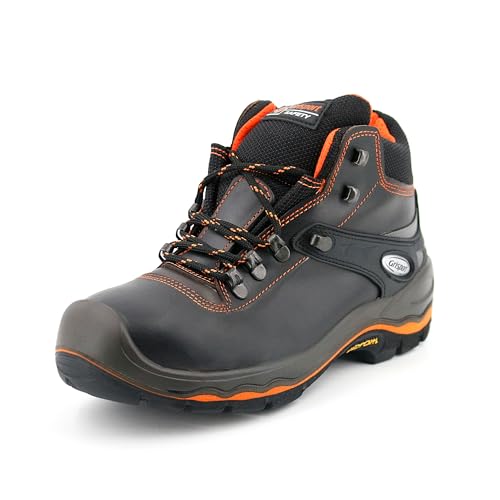 Grisport Marmolada S3 Hro Hi SRC Sicherheitsschuhe für Herren, echtes Leder, Ld42 Braun, 44 EU von Grisport