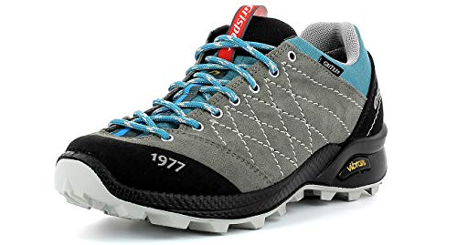 Grisport Terrain Low Women Frauen,Damen Trekkingschuh,Approach,Urban Outdoor,Wildleder-Gritex-Membran Konstruktion,Light Grey,37 EU / 4UK von Grisport