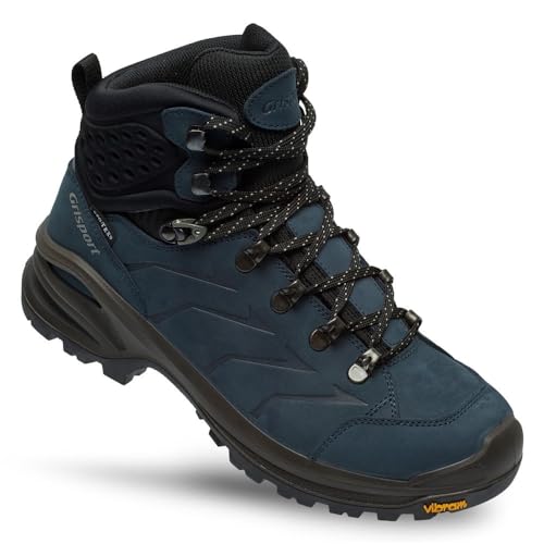 Grisport Terrain Mid blau Wanderstiefel uni (a) Größe 39 von Grisport