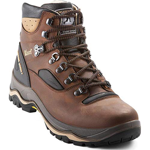 Grisport Tiben Mid braun Wanderstiefel uni Größe 43 von Grisport