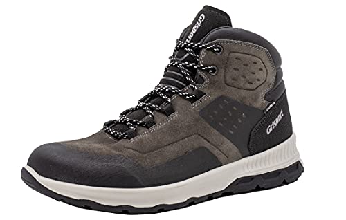 Grisport Urban Trek Mid Herren,Männer,Trekkingstiefel,Wanderstiefel,Urban Outdoor,Outdoorschuhe,Wildleder,Grau,42 EU/8 UK von Grisport