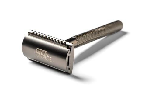 Grit & Grace Smooth Slicer - Safety Rasiermesser - Inkl 5 Klingen - Gun Metal Grit & Grace Smooth Slicer - Safety Rasiermesser - Inkl 5 Klingen - Gun Metal von Grit & Grace