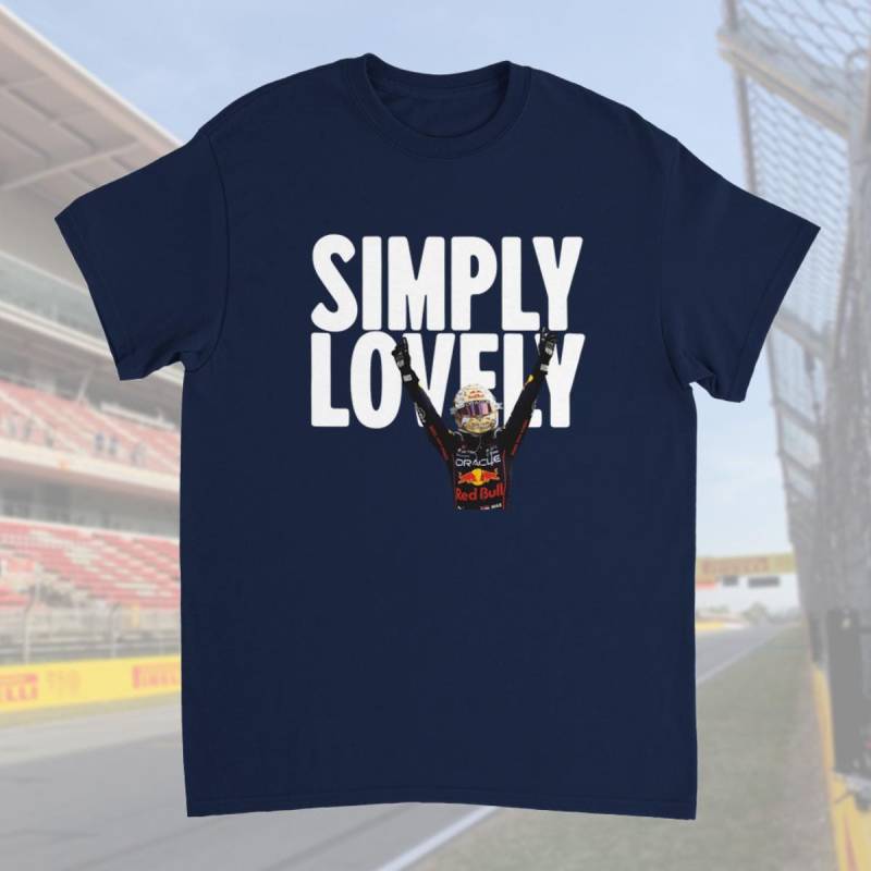 Einfach Lovely Shirt | Max Verstappen T-Shirt Red Bull Formel 1-Fans F1 Merchandise Weihnachtsgeschenk von GritGearFav