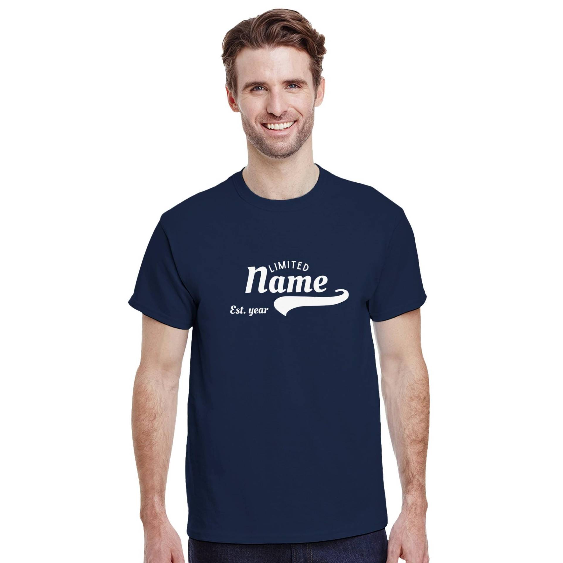 Personalisiertes T-Shirt „Limited Edition" - Mit Name & Geburtsjahr | Geschenk Geburtstag Custom Shirt Männer Frauen Unisex Personalisiertes T-Shirt „Limited Edition" - Mit Name & Geburtsjahr | Geschenk Geburtstag Custom Shirt Männer Frauen Unisex von GritWearShop