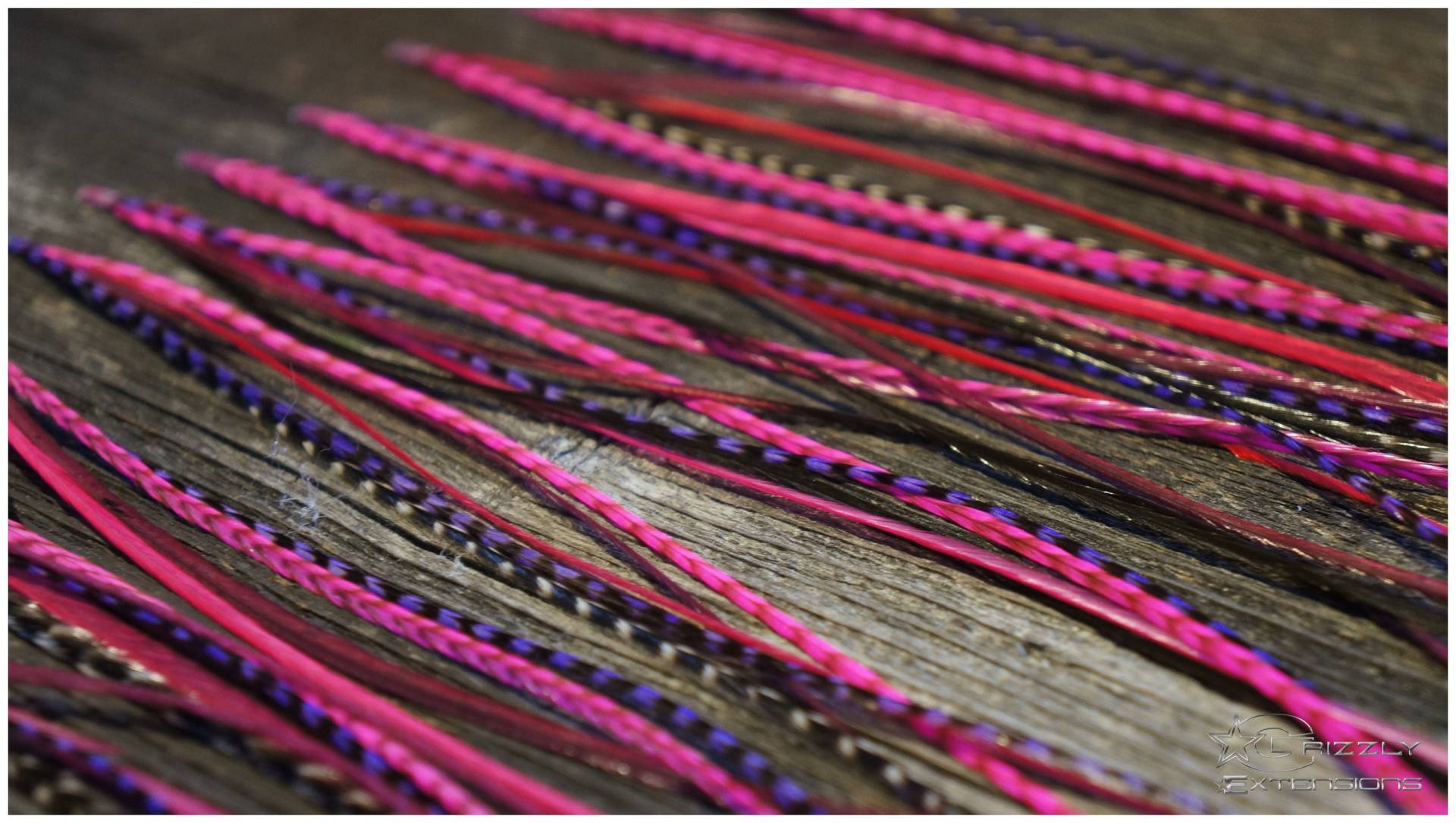 Feder Extensions #berry Style# von GrizzlyExtensions