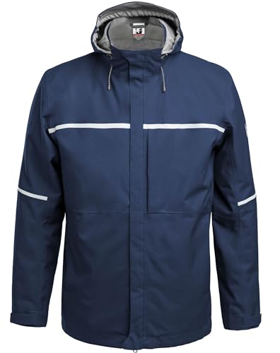 Grizzlyskin Hardshell Jacke Resist Farbe Marine Größe L von Grizzlyskin