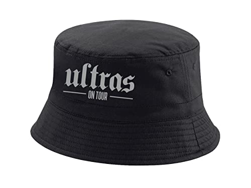 Fischerhut Ultras on Tour Schwarz Größe L/XL von Grobe Jungs