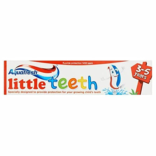 Aquafresh 50ml Zahnpasta Für Kinder "Little Teeth" 3-5 Jahre - 2er Packung Aquafresh 50ml Zahnpasta Für Kinder "Little Teeth" 3-5 Jahre - 2er Packung von Groceries