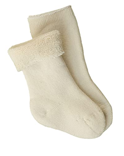 Grödo, Dicke Baby/Kleinkind Frottee Socken, 100% Baumwolle (KBA) (Natur, 56-62) von Grödo