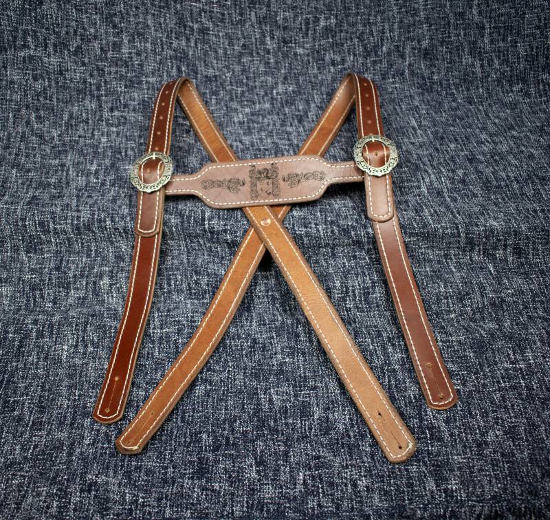 Handgefertigte Leder Lederhosen Hosenträger von GrommetsLeathercraft