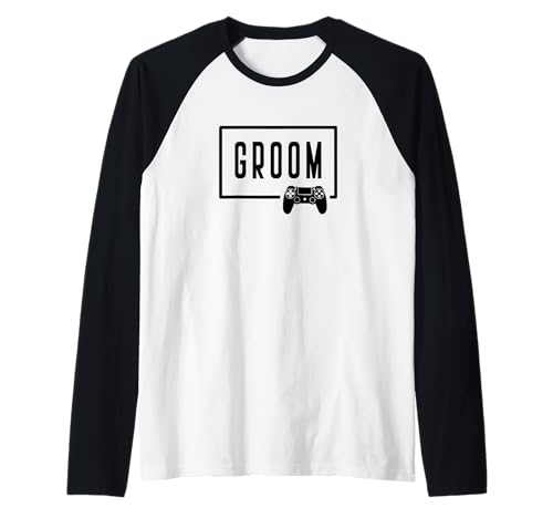 Herren Bräutigam - Junggesellenabschied Getting Ready Hochzeit Video Gamer Raglan Herren Bräutigam - Junggesellenabschied Getting Ready Hochzeit Video Gamer Raglan von Groom Apparel by Jess