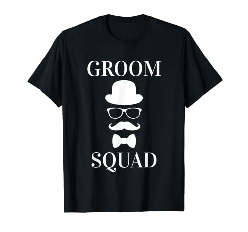 Herren Groom Squad T-Shirt T-Shirt Herren Groom Squad T-Shirt T-Shirt von Groom Squad Bachelor Party Shirts