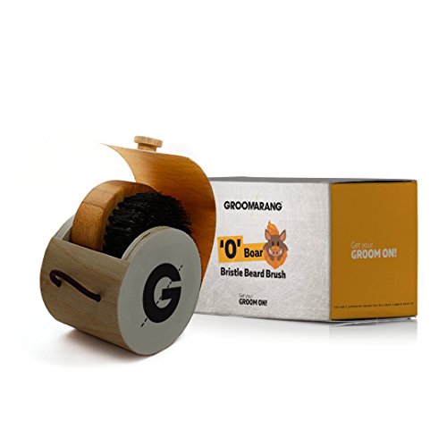 Luxuriöser Bartpinsel „‘O‘ Boar“ aus Wildschweinborsten von Groomarang, perfektes Pflegegeschenk für Männer Luxuriöser Bartpinsel „‘O‘ Boar“ aus Wildschweinborsten von Groomarang, perfektes Pflegegeschenk für Männer von groomarang