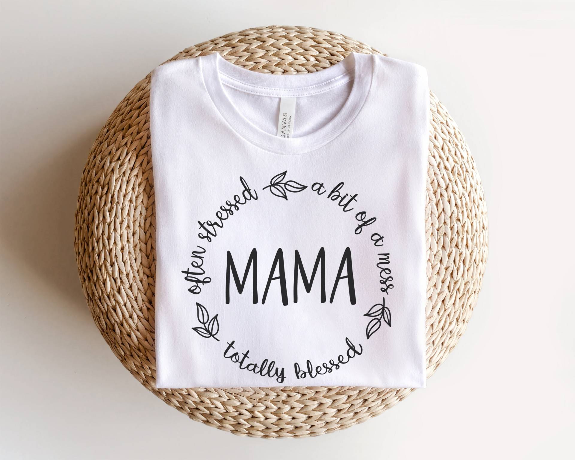 Gesegnetes Mama Shirt, Christliches Muttertagsgeschenk, Frauen Shirt Zum Muttertag, Positive Zitate Affirmationen von GrooveApparelCo