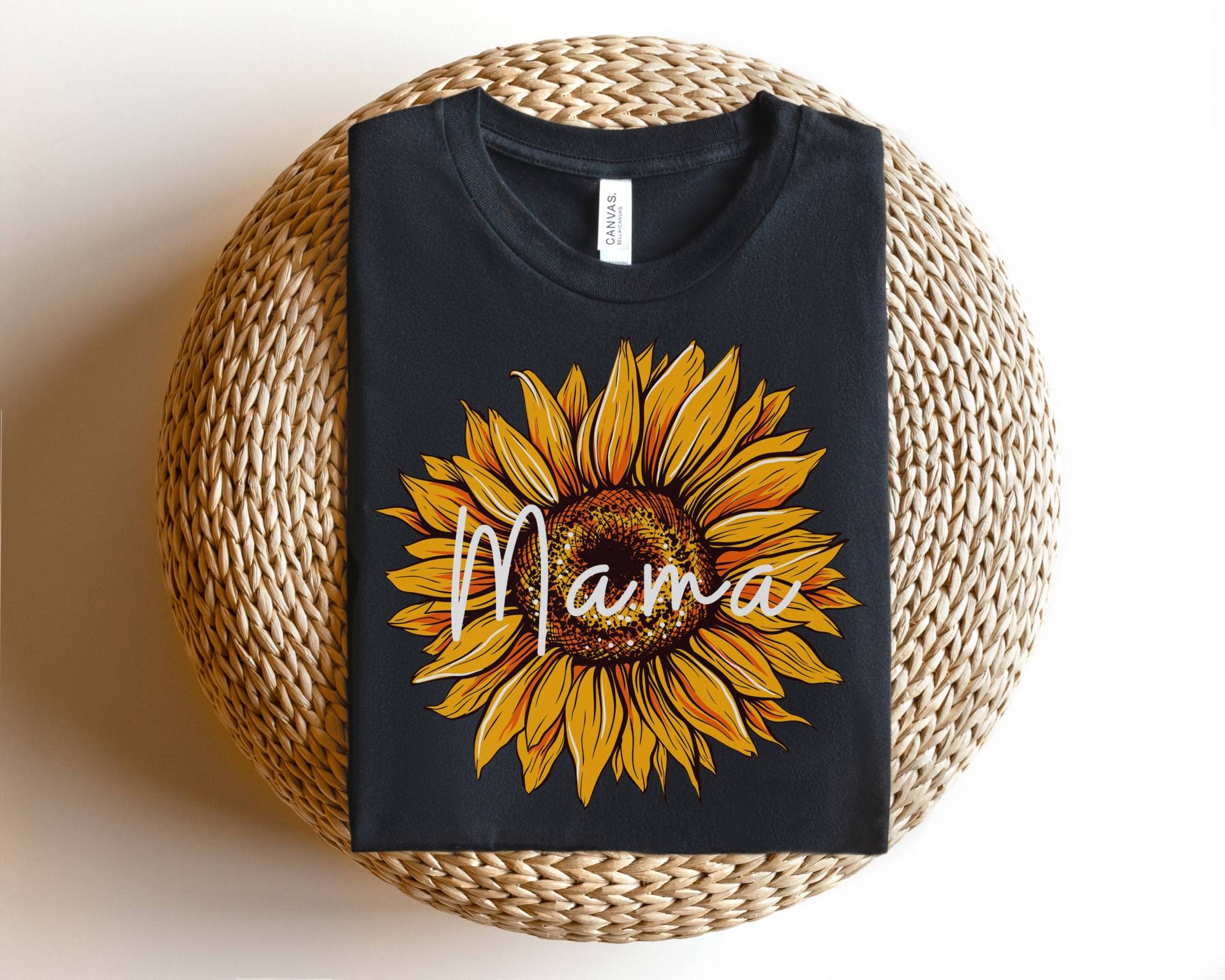 Sunflower Mama Shirt, Tshirt, Muttertag Damen Frühling T Floral Mom Wertschätzung Mommy Flower Shirt von GrooveApparelCo