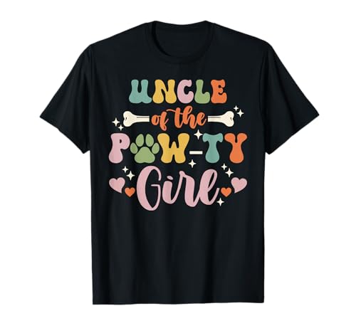 Onkel of The Pawty Girl Hund Onkel Family Matching T-Shirt Onkel of The Pawty Girl Hund Onkel Family Matching T-Shirt von Groovy Birthday Pawty Girl Family Matching Outfits