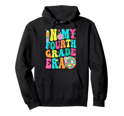In meiner vierten Klasse, Lehrer, Schüler, Junge, Mädchen Pullover Hoodie In meiner vierten Klasse, Lehrer, Schüler, Junge, Mädchen Pullover Hoodie von Groovy In My 4th Grade Era Back To School