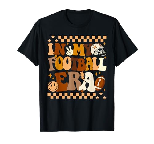 Groovy In My Football Era Fußball-Liebhaber Männer Frauen Kinder T-Shirt Groovy In My Football Era Fußball-Liebhaber Männer Frauen Kinder T-Shirt von Groovy In My Football Era Kat