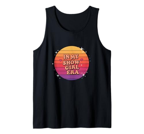 Groovy In My Show Girl Era Retro Aesthetic Quote Tank Top Groovy In My Show Girl Era Retro Aesthetic Quote Tank Top von Groovy In My Show Girl Era Retro Aesthetic Quote