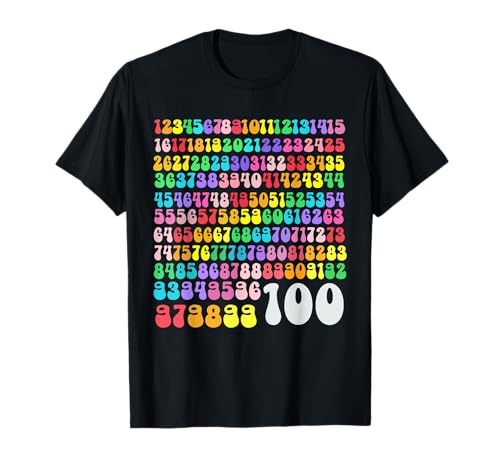Zahlen Tag Shirt Kinder Kostüm Zahlen Pullover Lustig Mathe-Tag T-Shirt von Groovy Number Day Shirts, Costumes For Math Day