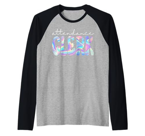 Anwesenheitsangestellter Groovy Zurück zur Schule Lehrer Frauen Mädchen Raglan Anwesenheitsangestellter Groovy Zurück zur Schule Lehrer Frauen Mädchen Raglan von Groovy Teacher Apparel