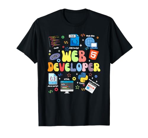 Groovy Web Developer Art für Männer, Frauen, Programmierer, Programmierer T-Shirt Groovy Web Developer Art für Männer, Frauen, Programmierer, Programmierer T-Shirt von Groovy Web Developer Gift