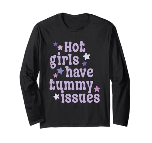 Heiße Mädchen haben Bauchprobleme Lustige Verdauungsprobleme Langarmshirt Heiße Mädchen haben Bauchprobleme Lustige Verdauungsprobleme Langarmshirt von Groovy Women Attractive Tummy health Problem Gifts