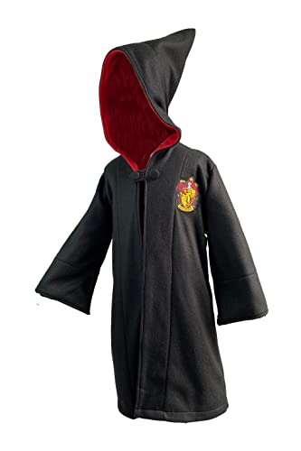 Groovy Uk Mädchen Gryffindor Gewand, schwarz/Burgunderrot, 10-12 Jahre von Groovy