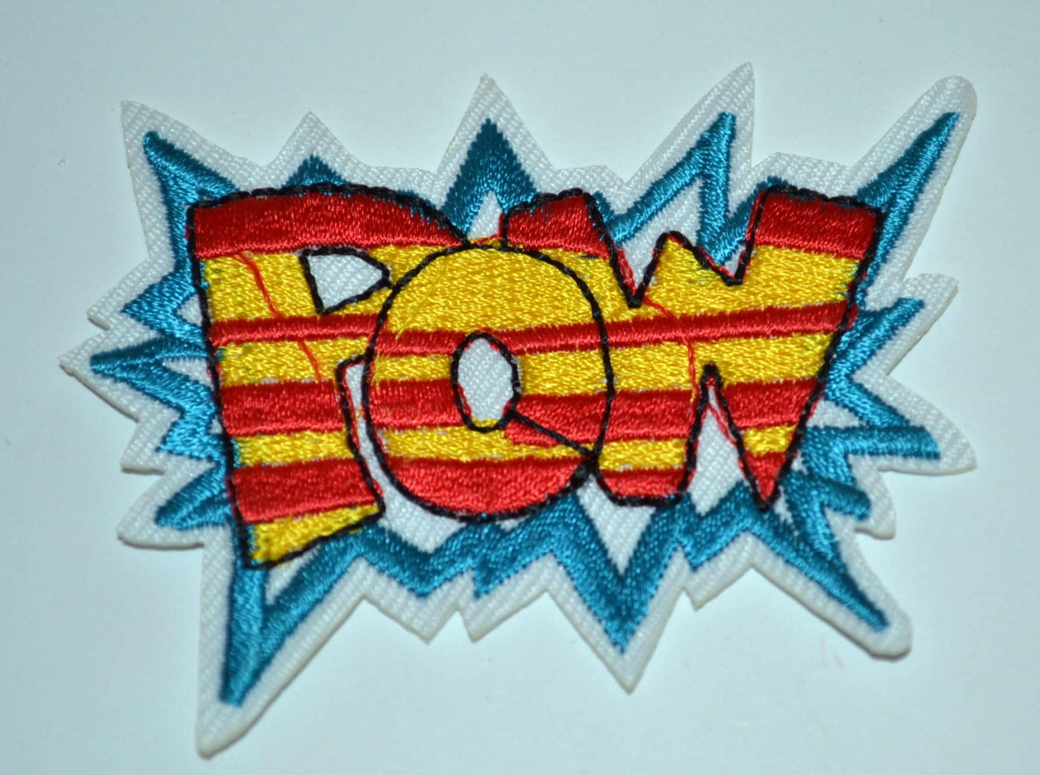 Groovy Pow Splash Förmige Gestickte Eisen Auf Comic Patch Applikation 6, 5 cm Superheld Cartoon-Nachricht Groovy Pow Splash Förmige Gestickte Eisen Auf Comic Patch Applikation 6, 5 cm Superheld Cartoon-Nachricht von Groovy61Vibes