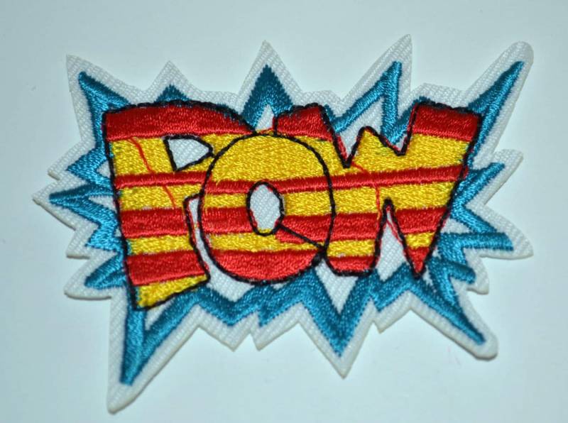 Groovy Pow Splash Förmige Gestickte Eisen Auf Comic Patch Applikation 6, 5 cm Superheld Cartoon-Nachricht Groovy Pow Splash Förmige Gestickte Eisen Auf Comic Patch Applikation 6, 5 cm Superheld Cartoon-Nachricht von Groovy61Vibes