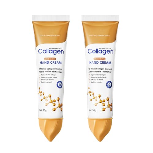 2 Pcs Collagen Handcreme Haut rissig Reparatur Produkte erweichen nähren Anti-Trocknung verjüngend feuchtigkeitsspendende Collagen Anti-Falten Handcreme Hand Hautpflege 2 Pcs Collagen Handcreme Haut rissig Reparatur Produkte erweichen nähren Anti-Trocknung verjüngend feuchtigkeitsspendende Collagen Anti-Falten Handcreme Hand Hautpflege von Grospe