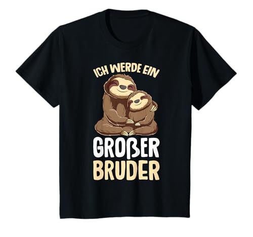Großer Bruder 2025 Faultier Jungen Jungs T-Shirt Großer Bruder 2025 Faultier Jungen Jungs T-Shirt von Große Bruder Faultier Design Geschenke
