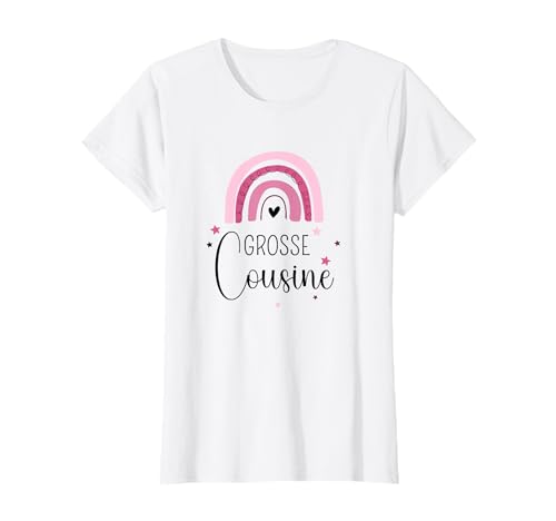 Ich werde große Cousine 2025 Regenbogen Loading Süß Mädchen T-Shirt Ich werde große Cousine 2025 Regenbogen Loading Süß Mädchen T-Shirt von Große Cousine 2025 Schwangerschaftsverkündung